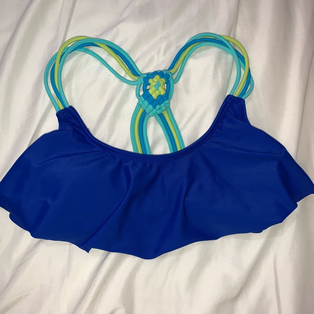 Blue Swim Top